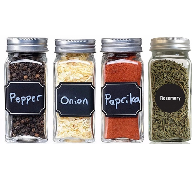 Hot Selling Custom Sticker Spice Jar